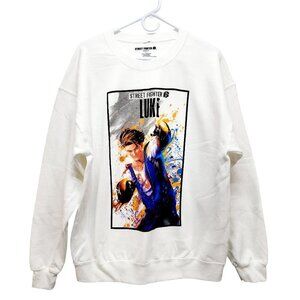 Street Fighter Men's & Big Men's Graphic Fleece Sweatshirt Sizes L